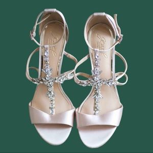 Jewel Badgley Mischka Wedding Shoes